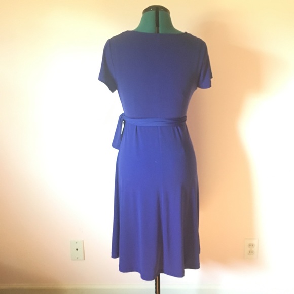 Royal blue Merona dress with shapewear slip. - Picture 2 of 4